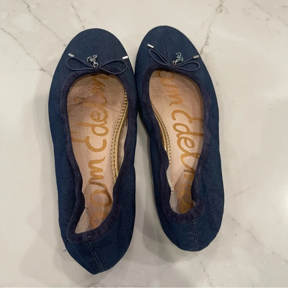 Sam Edelman Felicia chambray ballet flats - Picture 6 of 14